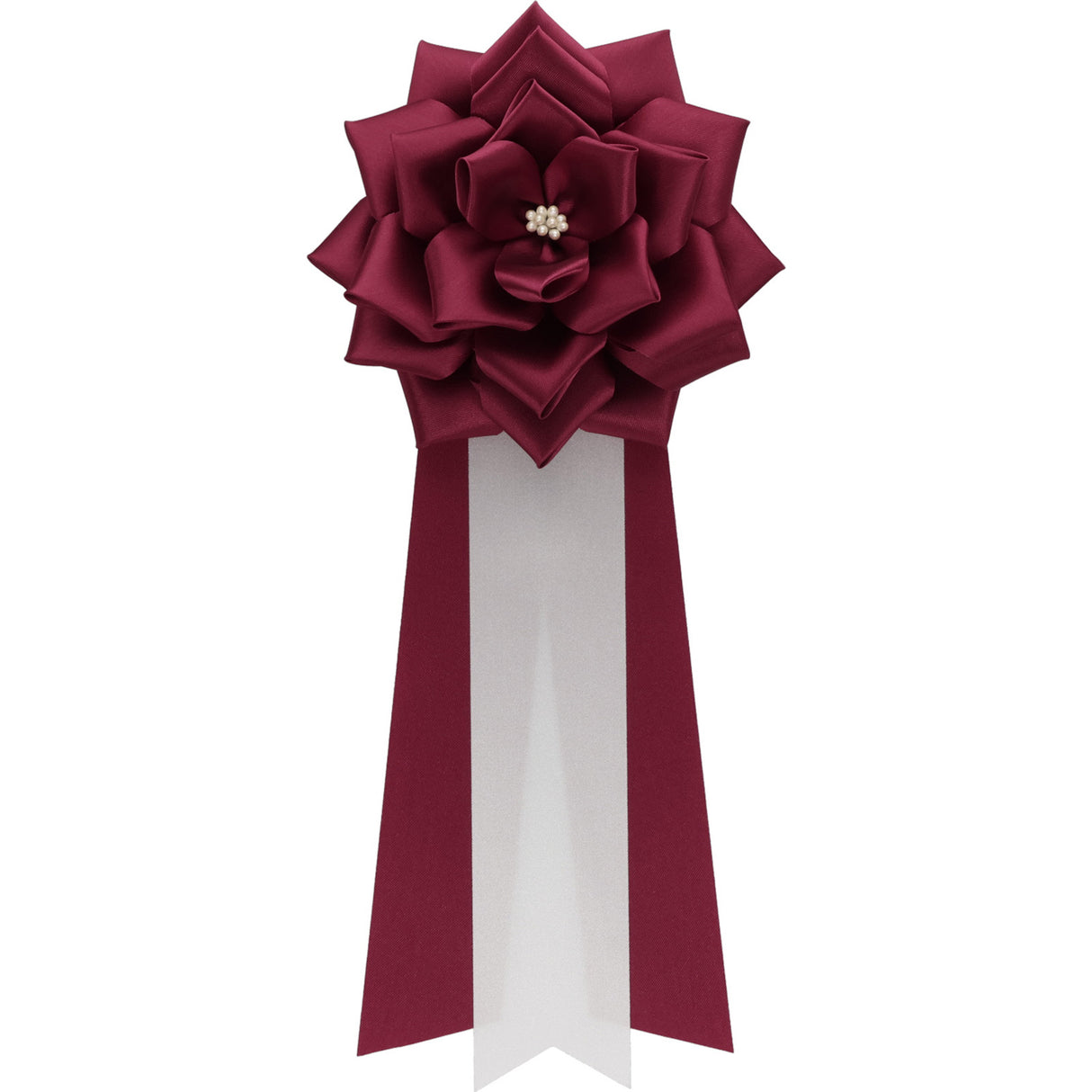 【全24色】リボン徽章(記章・胸章)大リボンバラ 1個売り 花径:120mm 長さ:280mm 式典 イベント セレモニー 選挙 国会議員 祝賀会 入学式 卒業式 運動会 竣工式 来賓