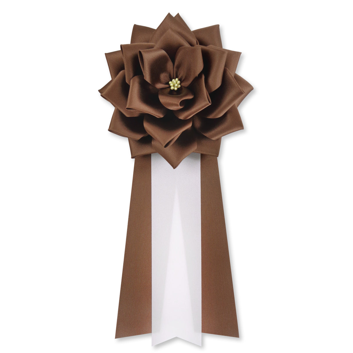 リボン徽章(記章・胸章)大リボンバラ 1個売り 花径:120mm 長さ:280mm 式典 イベント セレモニー 選挙 国会議員 祝賀会 入学式 卒業式 運動会 竣工式 来賓