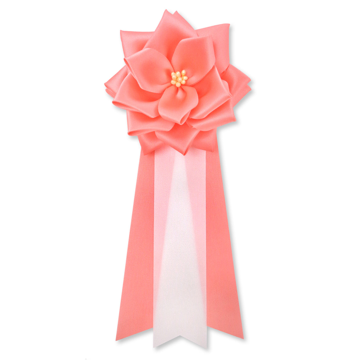 【全24色】リボン徽章(記章・胸章)中リボンバラ 12個セット 花径:95mm 長さ:220mm 式典 イベント セレモニー 選挙 国会議員 祝賀会 入学式 卒業式 運動会 竣工式 来賓