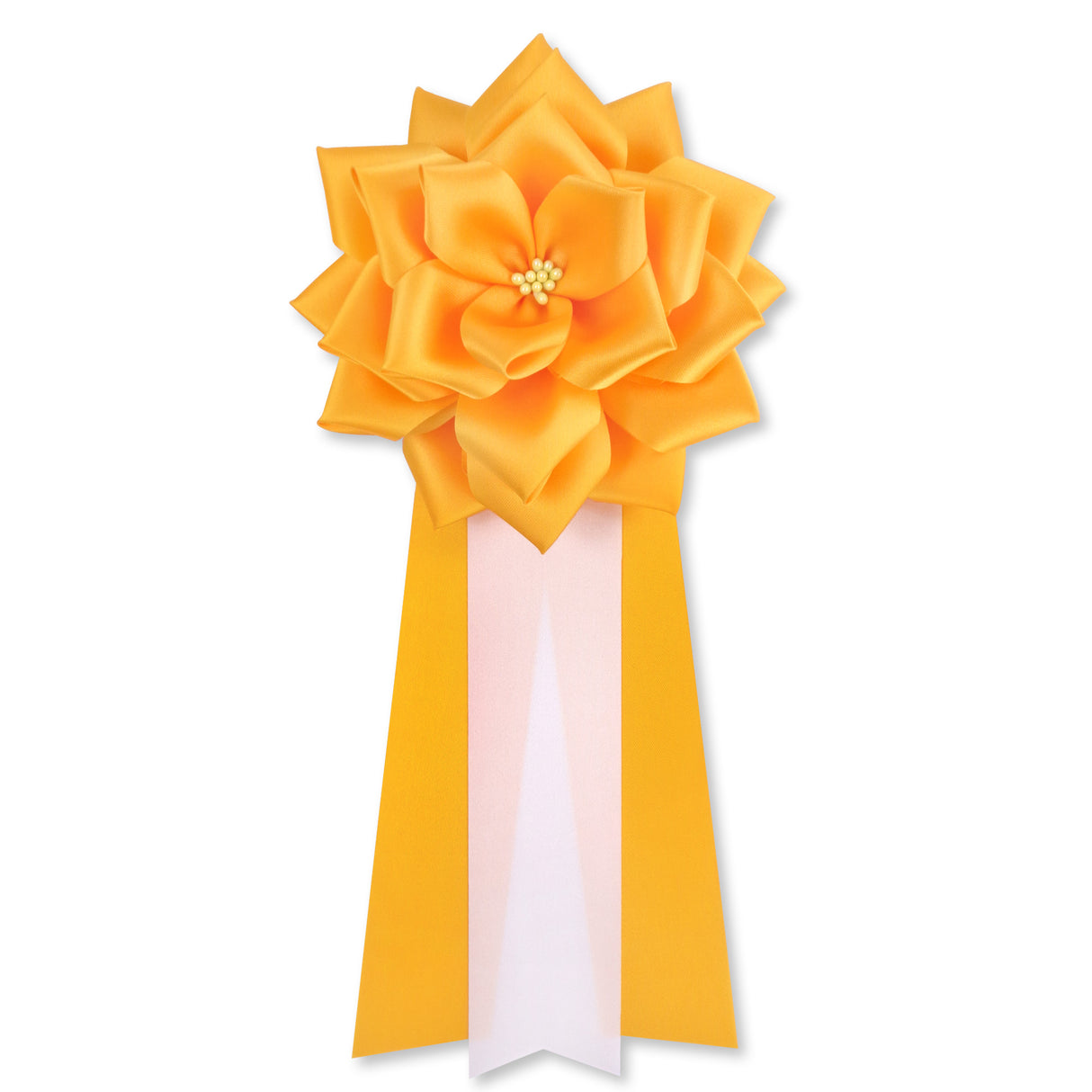 【全24色】リボン徽章(記章・胸章)大リボンバラ 1個売り 花径:120mm 長さ:280mm 式典 イベント セレモニー 選挙 国会議員 祝賀会 入学式 卒業式 運動会 竣工式 来賓