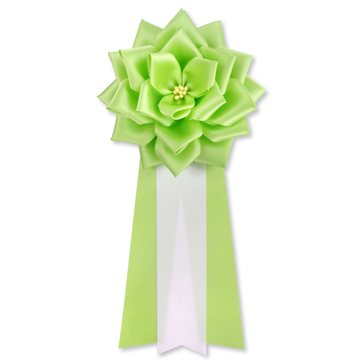 【全24色】リボン徽章(記章・胸章)大リボンバラ 1個売り 花径:120mm 長さ:280mm 式典 イベント セレモニー 選挙 国会議員 祝賀会 入学式 卒業式 運動会 竣工式 来賓