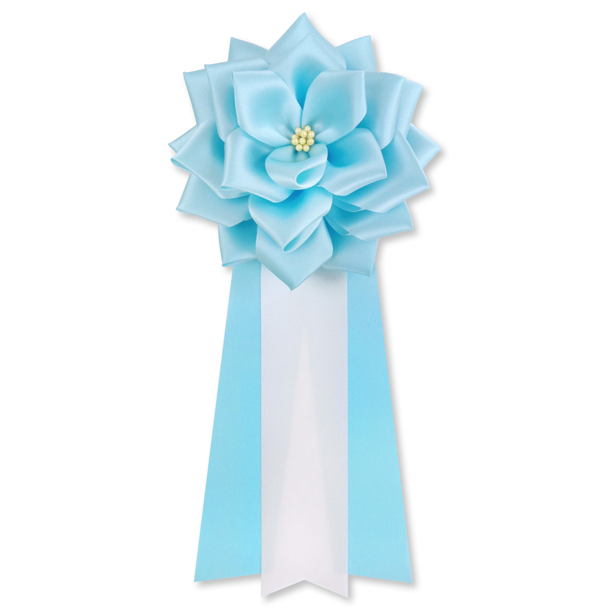 【全24色】リボン徽章(記章・胸章)大リボンバラ 1個売り 花径:120mm 長さ:280mm 式典 イベント セレモニー 選挙 国会議員 祝賀会 入学式 卒業式 運動会 竣工式 来賓