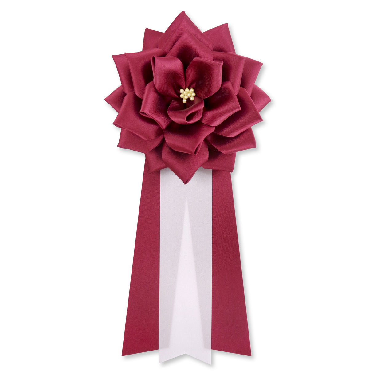 リボン徽章(記章・胸章)大リボンバラ 1個売り 花径:120mm 長さ:280mm 式典 イベント セレモニー 選挙 国会議員 祝賀会 入学式 卒業式 運動会 竣工式 来賓