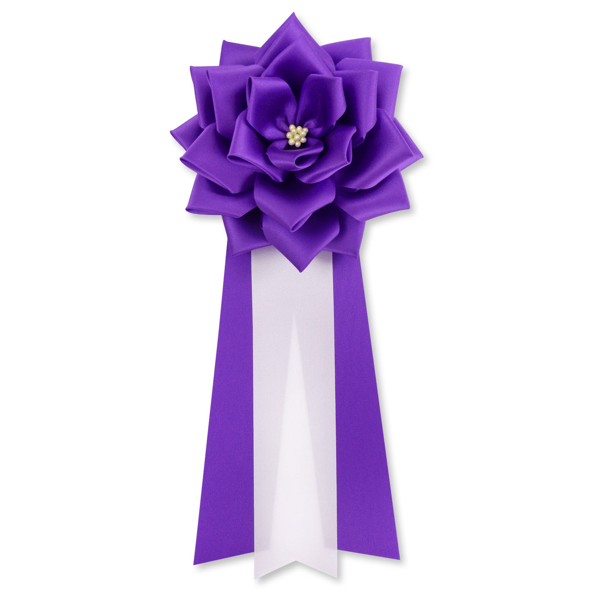 【全24色】リボン徽章(記章・胸章)大リボンバラ 1個売り 花径:120mm 長さ:280mm 式典 イベント セレモニー 選挙 国会議員 祝賀会 入学式 卒業式 運動会 竣工式 来賓