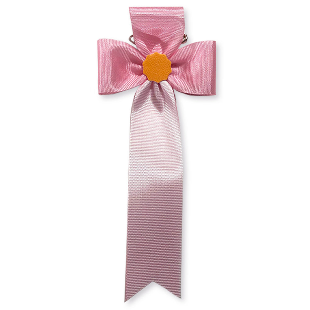 リボン徽章(記章・胸章)立ヒナ ピンク