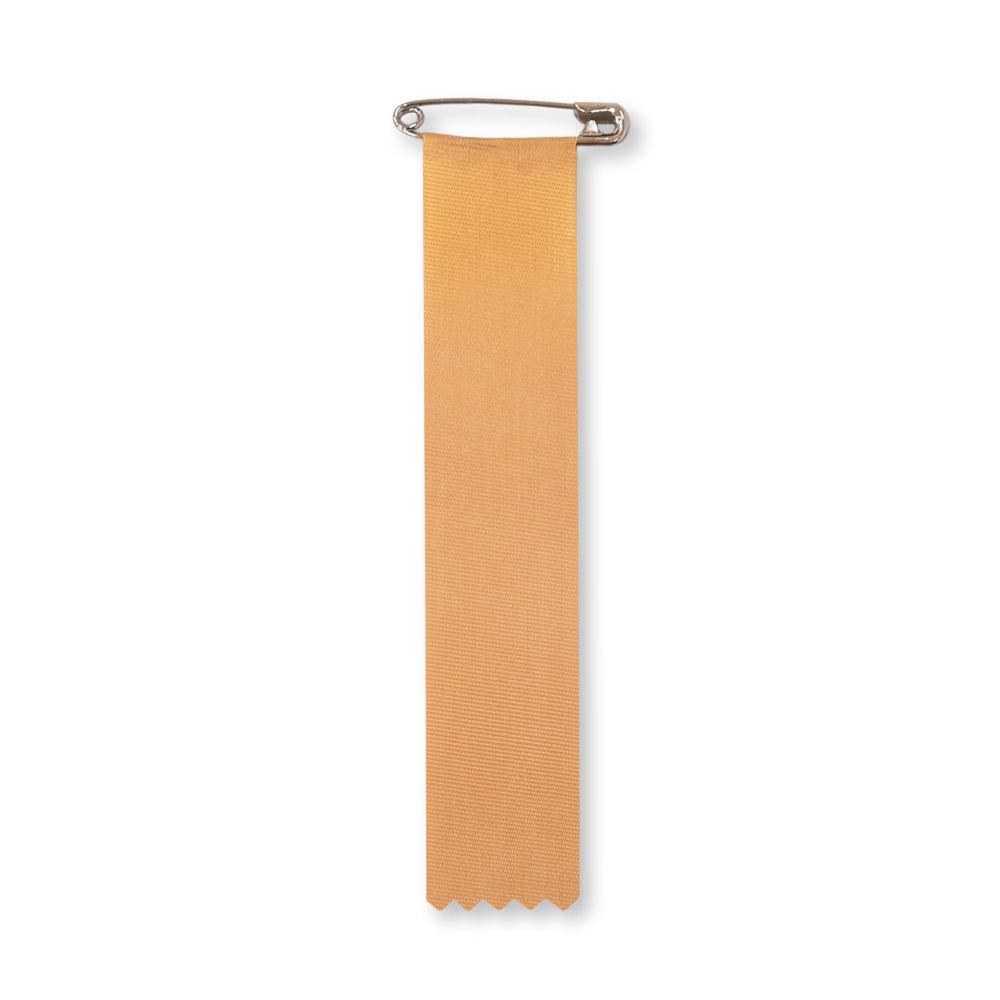 リボン徽章(記章・胸章)ビラ シナモン