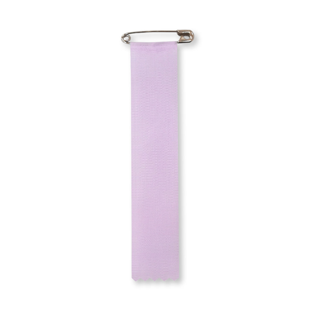 リボン徽章(記章・胸章)ビラ ライラック