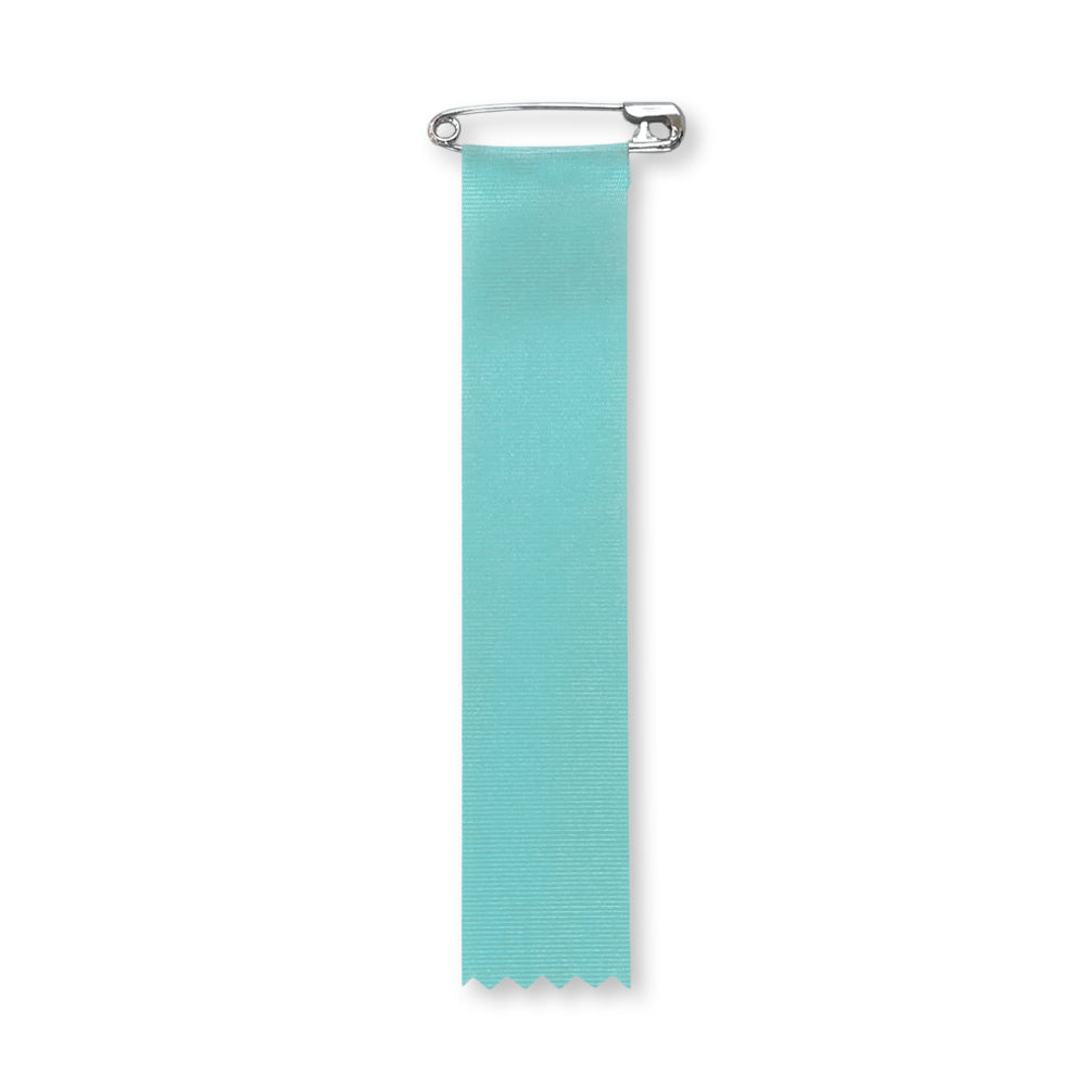 リボン徽章(記章・胸章)ビラ 水