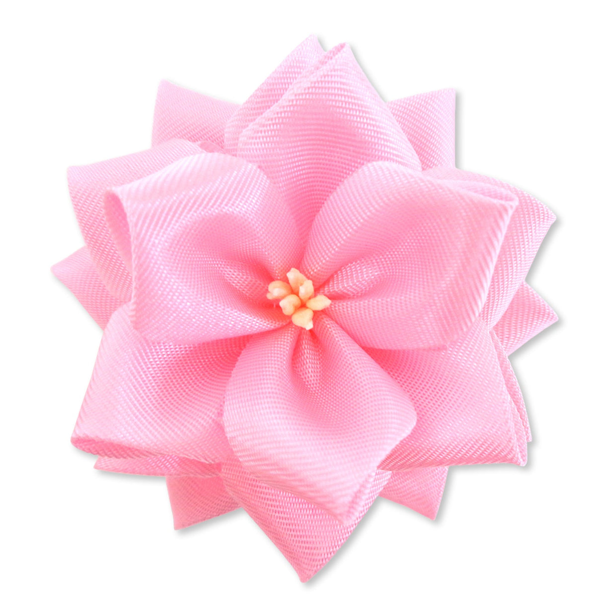 リボン徽章(記章・胸章)小リボンバラ 花のみ ピンク