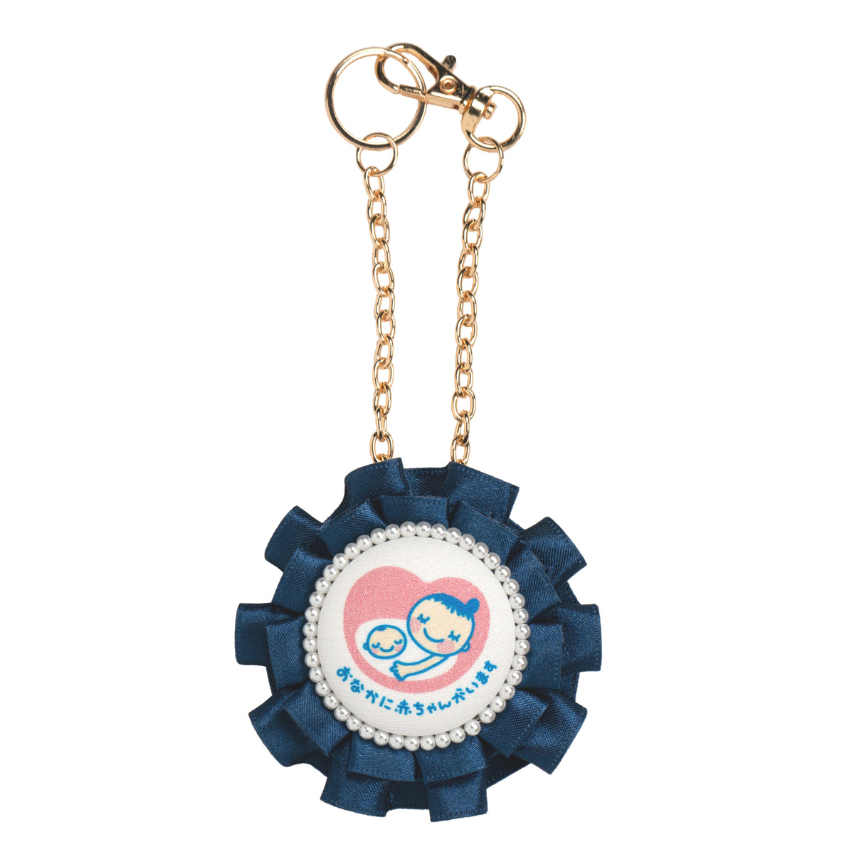 ロゼット正面画像 ネイビー