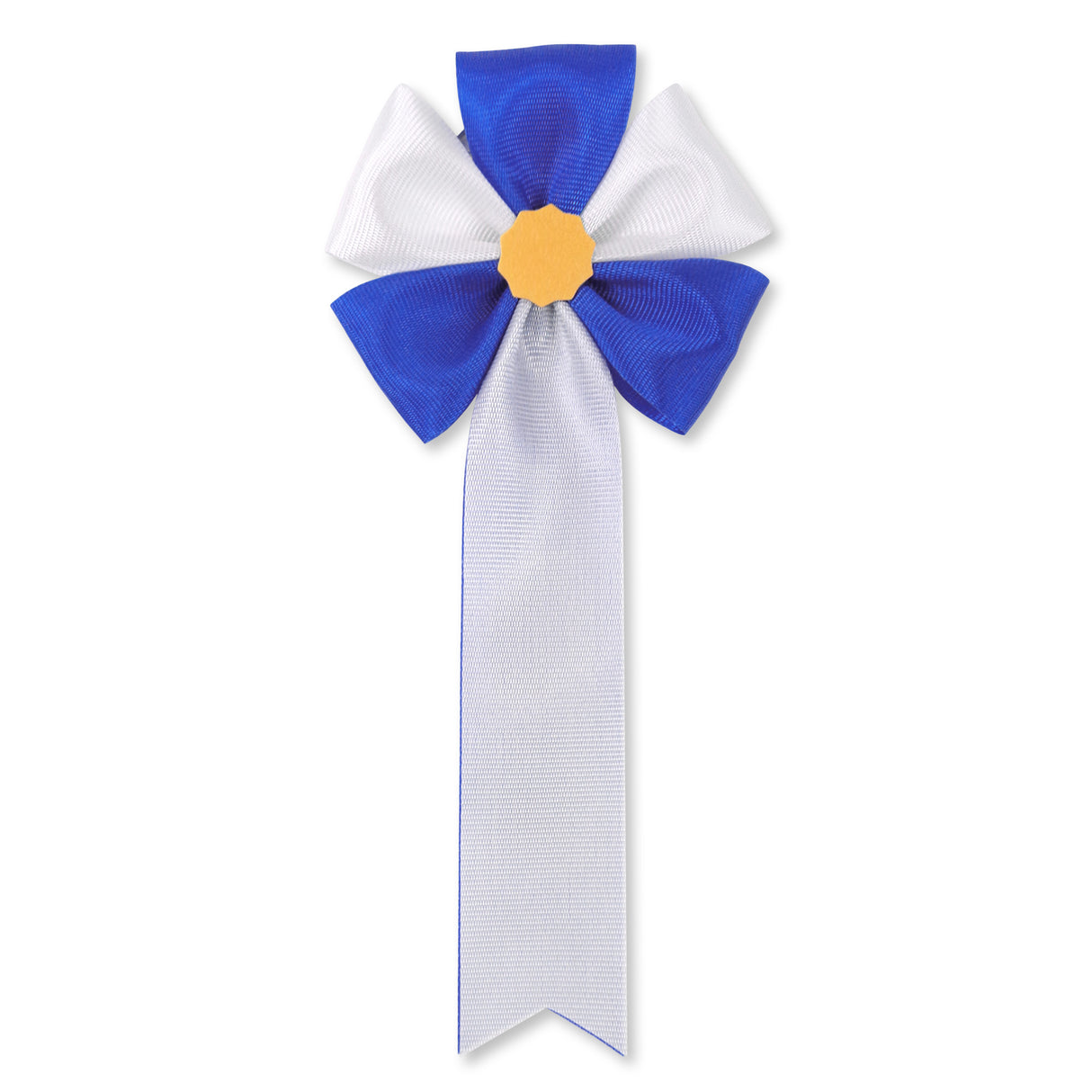 リボン徽章(記章・胸章)五方 10個セット 横幅:60mm 長さ:140mm 式典 イベント 入学式 卒業式 セレモニー 来賓 表彰 主催者