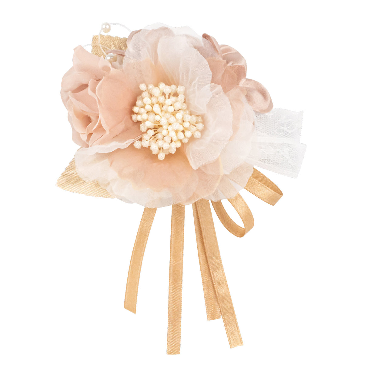 正面画像 ベージュ&ゴールド