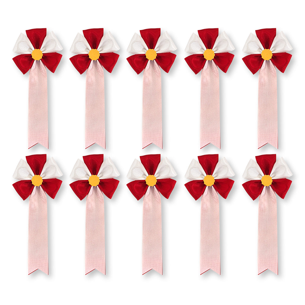 リボン徽章(記章・胸章)五方 10個セット