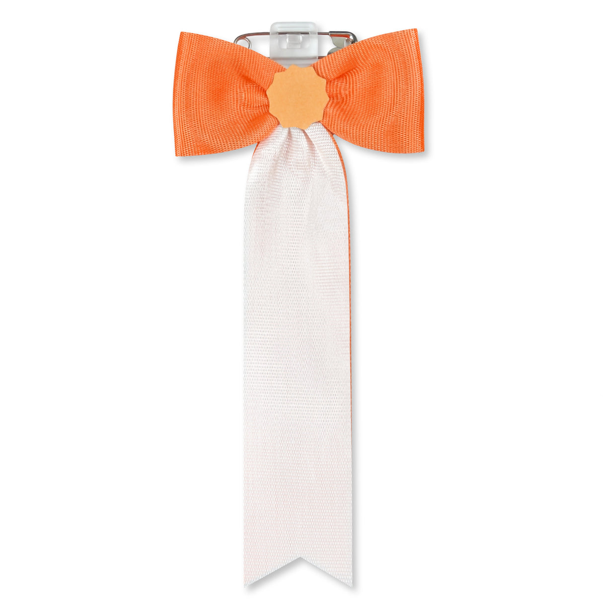 リボン徽章(記章・胸章)蝶タレ 10個セット 横幅:50mm 長さ:120mm 式典 イベント 入学式 卒業式 セレモニー 来賓 表彰 主催者