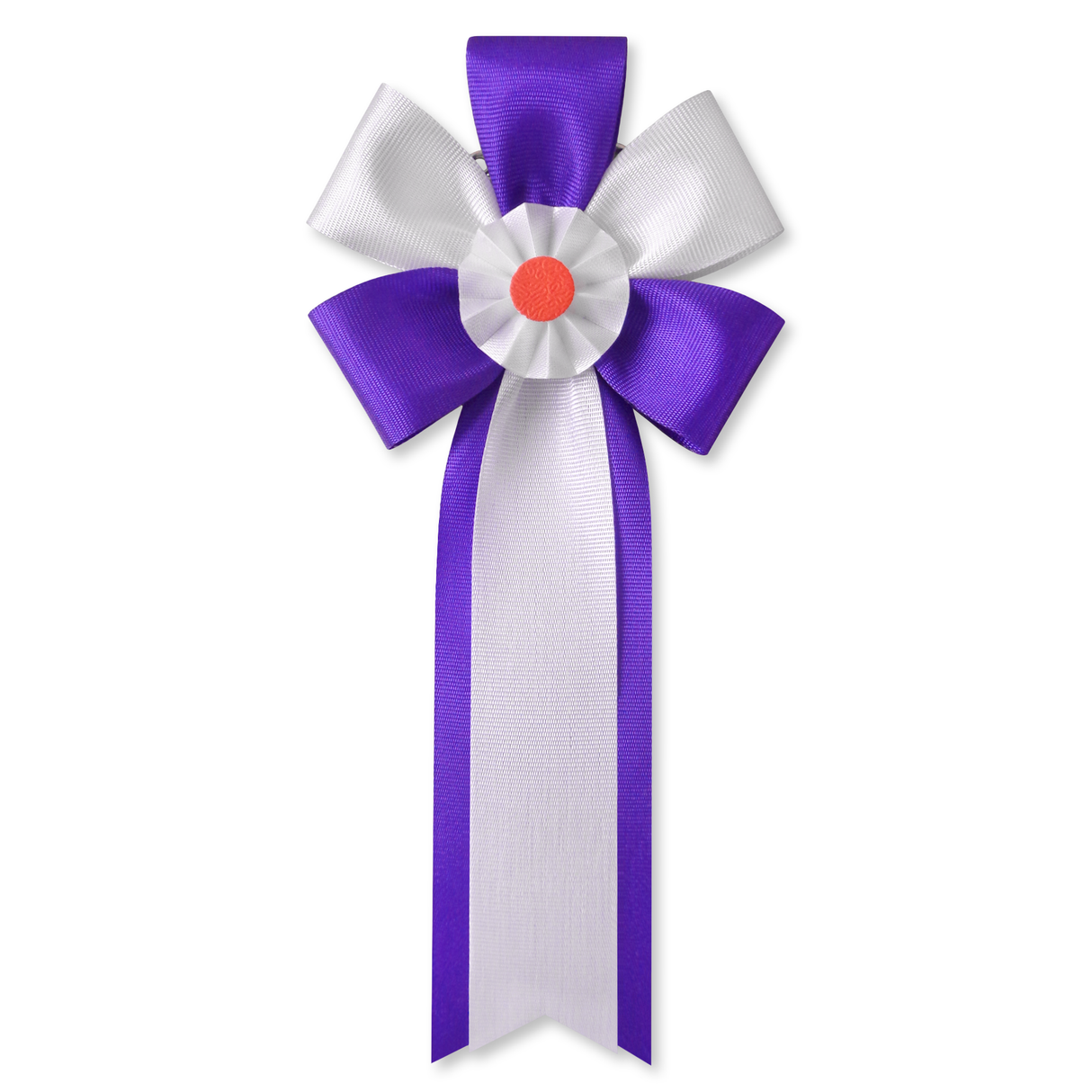 リボン徽章(記章・胸章)中旭光 10個セット 横幅:80mm 長さ:170mm 式典 イベント 入学式 卒業式 セレモニー 来賓 表彰 主催者