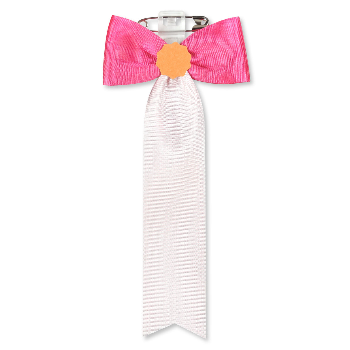 リボン徽章(記章・胸章)蝶タレ 10個セット 横幅:50mm 長さ:120mm 式典 イベント 入学式 卒業式 セレモニー 来賓 表彰 主催者