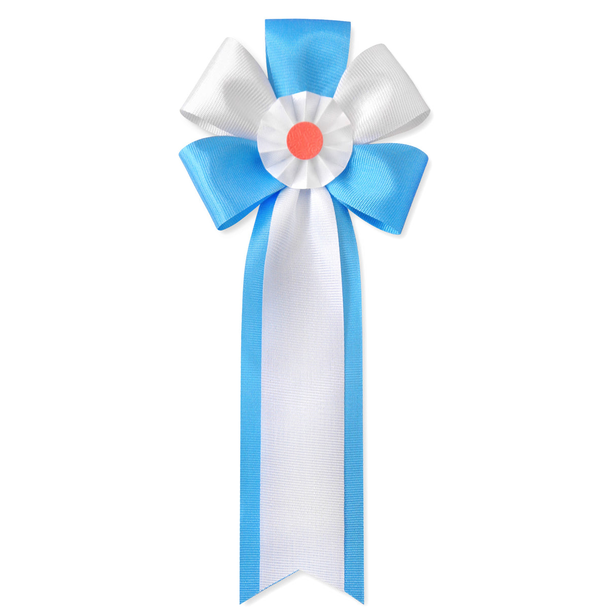 リボン徽章(記章・胸章)中旭光 10個セット 横幅:80mm 長さ:170mm 式典 イベント 入学式 卒業式 セレモニー 来賓 表彰 主催者