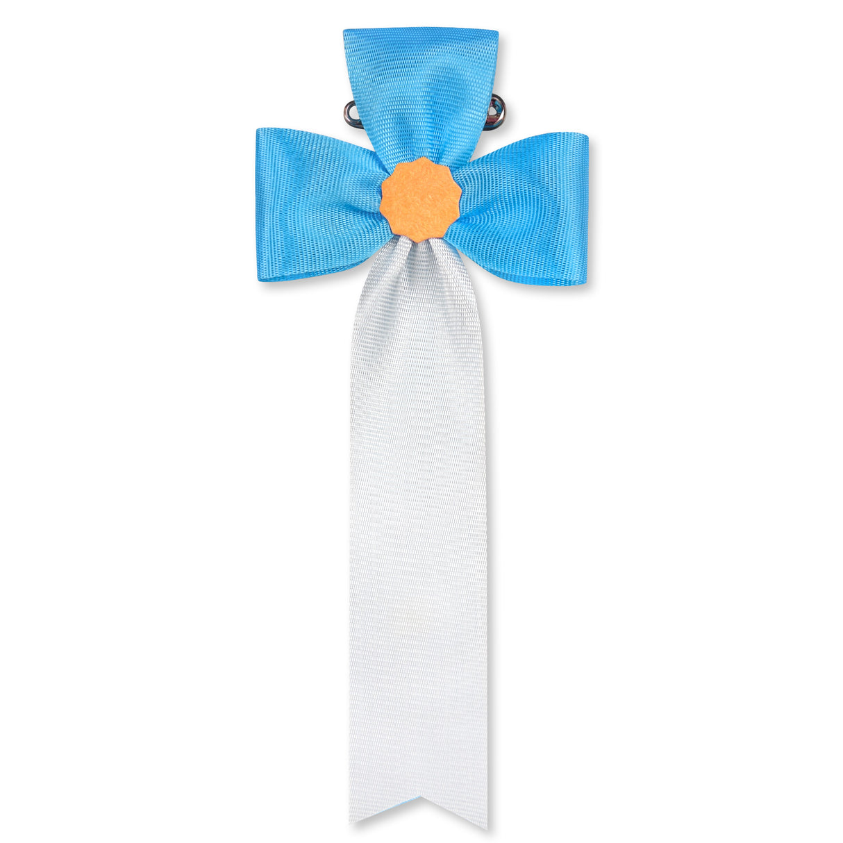 リボン徽章(記章・胸章)立ヒナ 10個セット 横幅:50mm 長さ:130mm 式典 イベント 入学式 卒業式 セレモニー 来賓 表彰 主催者