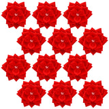 【全24色】リボン徽章（記章・胸章）中リボンバラ 花のみ 12個セット 花径:95mm 式典 イベント セレモニー 選挙 国会議員 祝賀会 入学式 卒業式 運動会 竣工式 来賓