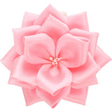 【全24色】リボン徽章（記章・胸章）小リボンバラ 花のみ 20個セット 花径:75mm 式典 イベント セレモニー 選挙 国会議員 祝賀会 入学式 卒業式 運動会 竣工式 来賓