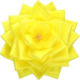 リボン徽章（記章・胸章）特大リボンバラ 花のみ 1個売り 花径:135mm 式典 イベント セレモニー 選挙 国会議員 祝賀会 入学式 卒業式 運動会 竣工式 来賓