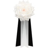 リボン徽章（記章・胸章）特大リボンバラ 1個売り 花径:135mm 長さ:340mm 式典 イベント セレモニー 選挙 国会議員 祝賀会 入学式 卒業式 運動会 竣工式 来賓