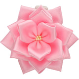 【全24色】リボン徽章（記章・胸章）小リボンバラ 花のみ 1個売り 花径:75mm 式典 イベント セレモニー 選挙 国会議員 祝賀会 入学式 卒業式 運動会 竣工式 来賓