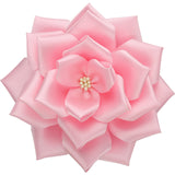 【全24色】リボン徽章（記章・胸章）大リボンバラ 花のみ 1個売り 花径:120mm 式典 イベント セレモニー 選挙 国会議員 祝賀会 入学式 卒業式 運動会 竣工式 来賓
