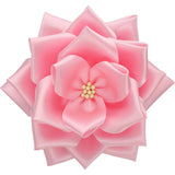 【全24色】リボン徽章（記章・胸章）中リボンバラ 花のみ 1個売り 花径:95mm 式典 イベント セレモニー 選挙 国会議員 祝賀会 入学式 卒業式 運動会 竣工式 来賓