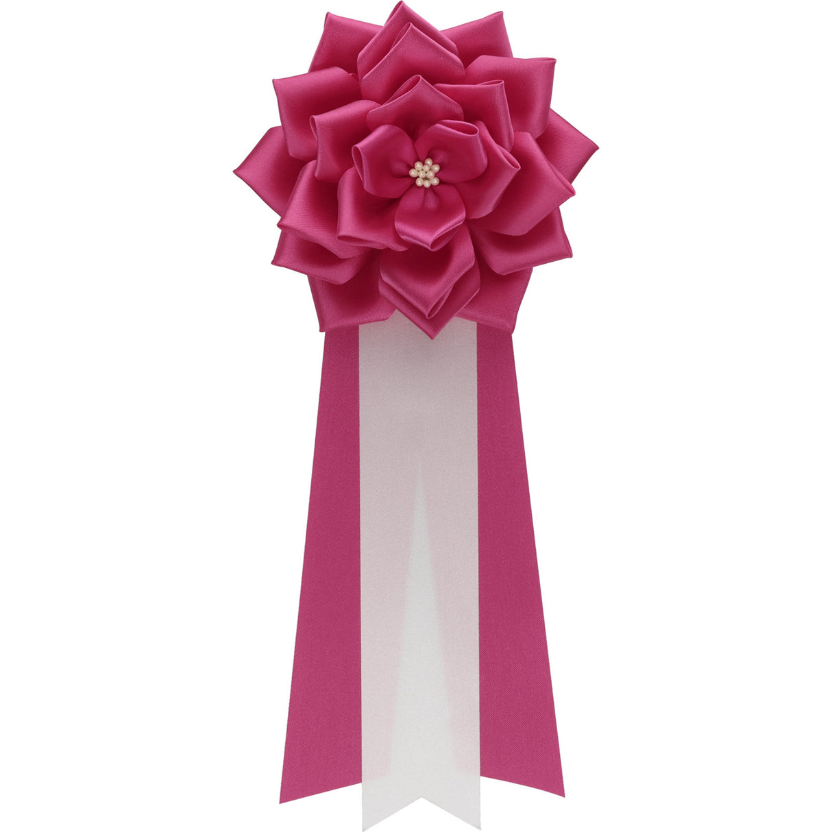 【全24色】リボン徽章（記章・胸章）大リボンバラ 1個売り 花径:120mm 長さ:280mm 式典 イベント セレモニー 選挙 国会議員 祝賀会 入学式 卒業式 運動会 竣工式 来賓