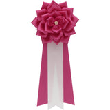 【全24色】リボン徽章（記章・胸章）大リボンバラ 1個売り 花径:120mm 長さ:280mm 式典 イベント セレモニー 選挙 国会議員 祝賀会 入学式 卒業式 運動会 竣工式 来賓