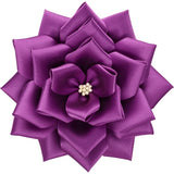 【全24色】リボン徽章（記章・胸章）大リボンバラ 花のみ 6個セット 花径:120mm 式典 イベント セレモニー 選挙 国会議員 祝賀会 入学式 卒業式 運動会 竣工式 来賓