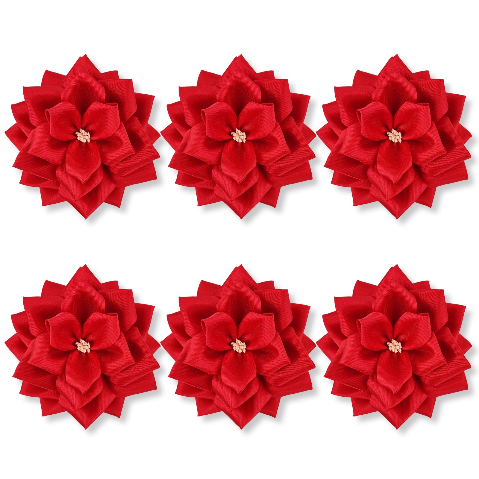 大リボンバラ徽章 花のみ 6個セット 120mm | YONEOKA RIBBON
