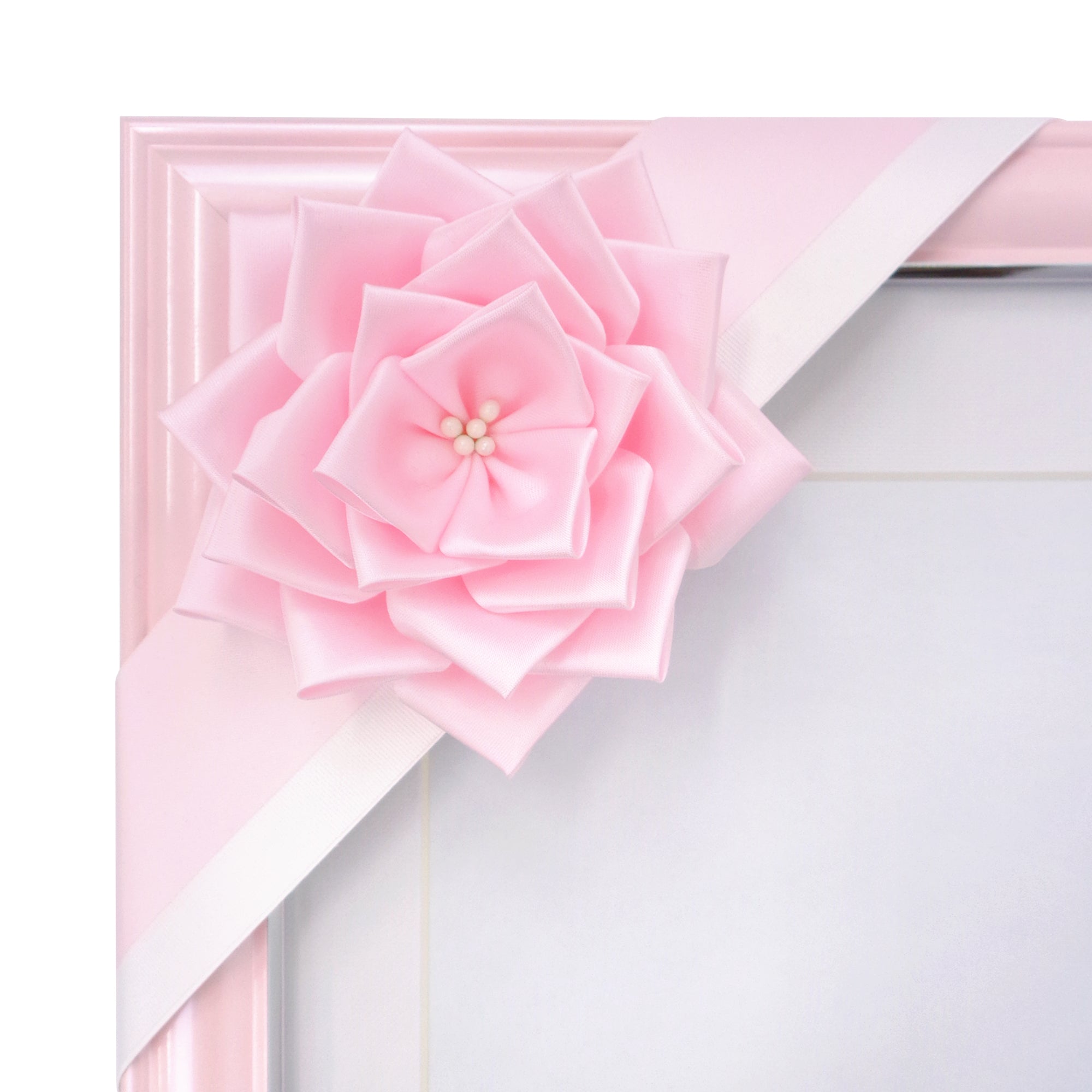遺影 額縁用リボン 6段バラリボン 肖像 | YONEOKA RIBBON