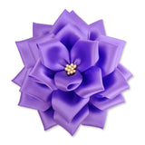 【全24色】リボン徽章（記章・胸章）大リボンバラ 花のみ 6個セット 花径:120mm 式典 イベント セレモニー 選挙 国会議員 祝賀会 入学式 卒業式 運動会 竣工式 来賓