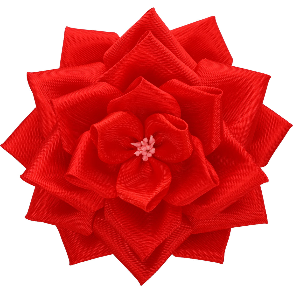 【全24色】リボン徽章（記章・胸章）大リボンバラ 花のみ 1個売り 花径:120mm 式典 イベント セレモニー 選挙 国会議員 祝賀会 入学式 卒業式 運動会 竣工式 来賓