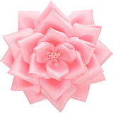 【全24色】リボン徽章（記章・胸章）大リボンバラ 花のみ 1個売り 花径:120mm 式典 イベント セレモニー 選挙 国会議員 祝賀会 入学式 卒業式 運動会 竣工式 来賓