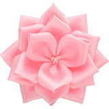 【全24色】リボン徽章（記章・胸章）小リボンバラ 花のみ 1個売り 花径:75mm 式典 イベント セレモニー 選挙 国会議員 祝賀会 入学式 卒業式 運動会 竣工式 来賓