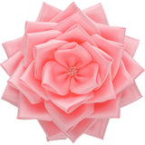 リボン徽章（記章・胸章）特大リボンバラ 花のみ 1個売り 花径:135mm 式典 イベント セレモニー 選挙 国会議員 祝賀会 入学式 卒業式 運動会 竣工式 来賓