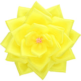 【全24色】リボン徽章（記章・胸章）大リボンバラ 花のみ 1個売り 花径:120mm 式典 イベント セレモニー 選挙 国会議員 祝賀会 入学式 卒業式 運動会 竣工式 来賓