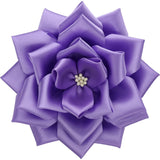 【全24色】リボン徽章（記章・胸章）大リボンバラ 花のみ 1個売り 花径:120mm 式典 イベント セレモニー 選挙 国会議員 祝賀会 入学式 卒業式 運動会 竣工式 来賓