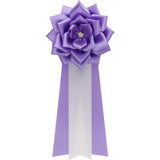 【全24色】リボン徽章（記章・胸章）大リボンバラ 1個売り 花径:120mm 長さ:280mm 式典 イベント セレモニー 選挙 国会議員 祝賀会 入学式 卒業式 運動会 竣工式 来賓