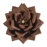 【全24色】リボン徽章（記章・胸章）大リボンバラ 花のみ 6個セット 花径:120mm 式典 イベント セレモニー 選挙 国会議員 祝賀会 入学式 卒業式 運動会 竣工式 来賓