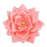 【全24色】リボン徽章（記章・胸章）大リボンバラ 花のみ 6個セット 花径:120mm 式典 イベント セレモニー 選挙 国会議員 祝賀会 入学式 卒業式 運動会 竣工式 来賓