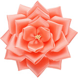 【全24色】リボン徽章（記章・胸章）大リボンバラ 花のみ 1個売り 花径:120mm 式典 イベント セレモニー 選挙 国会議員 祝賀会 入学式 卒業式 運動会 竣工式 来賓