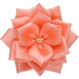 【全24色】リボン徽章（記章・胸章）小リボンバラ 花のみ 1個売り 花径:75mm 式典 イベント セレモニー 選挙 国会議員 祝賀会 入学式 卒業式 運動会 竣工式 来賓