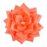 【全24色】リボン徽章（記章・胸章）大リボンバラ 花のみ 6個セット 花径:120mm 式典 イベント セレモニー 選挙 国会議員 祝賀会 入学式 卒業式 運動会 竣工式 来賓