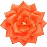 【全24色】リボン徽章（記章・胸章）大リボンバラ 花のみ 1個売り 花径:120mm 式典 イベント セレモニー 選挙 国会議員 祝賀会 入学式 卒業式 運動会 竣工式 来賓