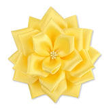 【全24色】リボン徽章（記章・胸章）大リボンバラ 花のみ 6個セット 花径:120mm 式典 イベント セレモニー 選挙 国会議員 祝賀会 入学式 卒業式 運動会 竣工式 来賓