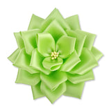 【全24色】リボン徽章（記章・胸章）大リボンバラ 花のみ 6個セット 花径:120mm 式典 イベント セレモニー 選挙 国会議員 祝賀会 入学式 卒業式 運動会 竣工式 来賓